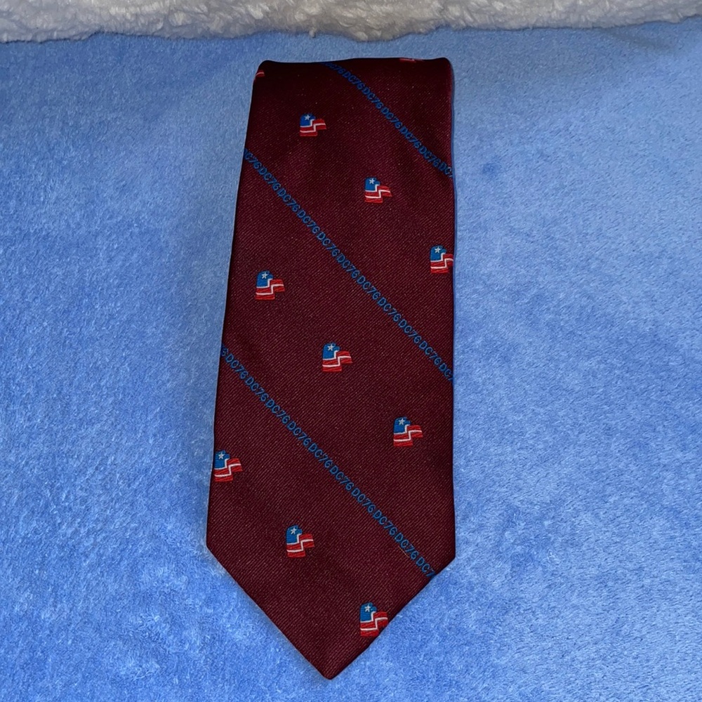 Vintage Raleighs Neck Tie. Maroon. Prince Consort. - Picture 1 of 7